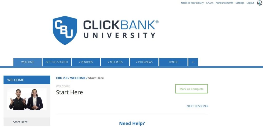 Clickbank University Course