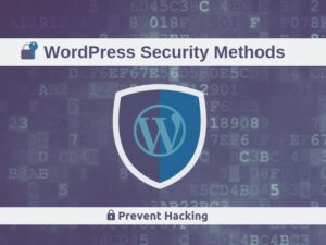 Security Methods for WordPress, Prevent Hacking your Website