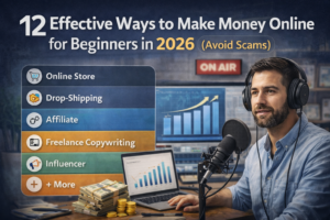 12 Effective Ways to Make Money Online for Beginners in 2026 (Avoid Scams)