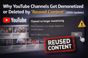 Why YouTube Channels Get Demonetized or Deleted by Reused Content (2026 Update)